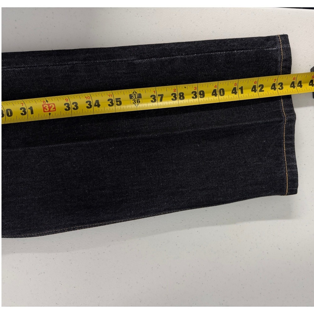 Levi's 501 Original Straight Fit Dark Wash Denim Jeans Men's Size 38x36 - Picture 8 of 13